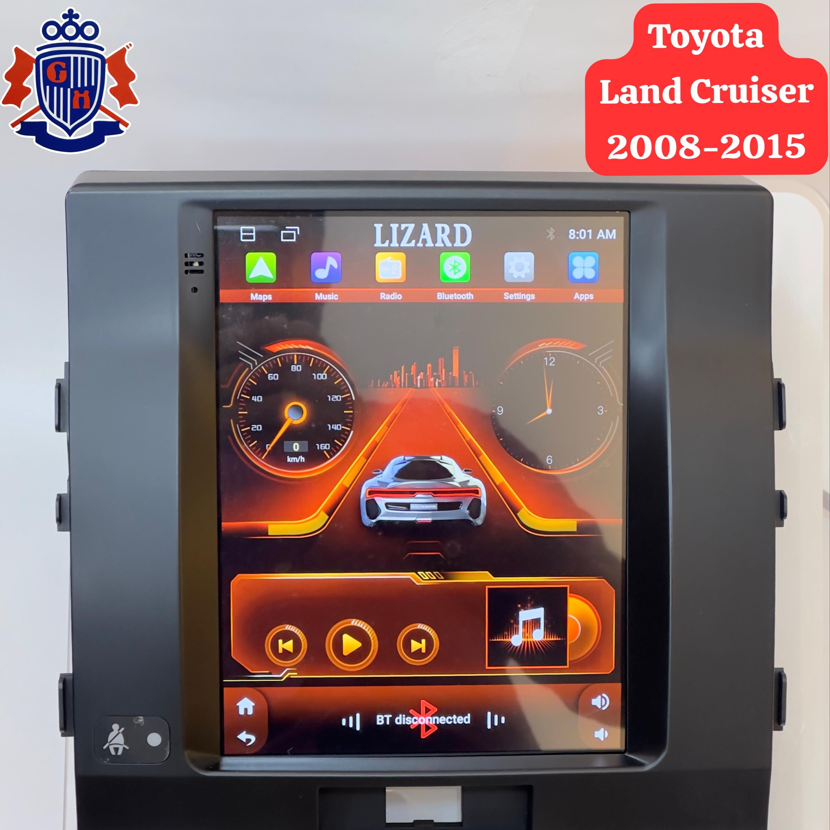 Car Radio Tesla Android Lizard 9.7" Land Cruiser-TSLC