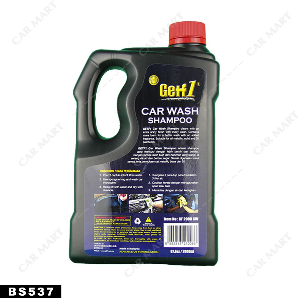Car Shampoo & Wax 2L GetF1-BS537
