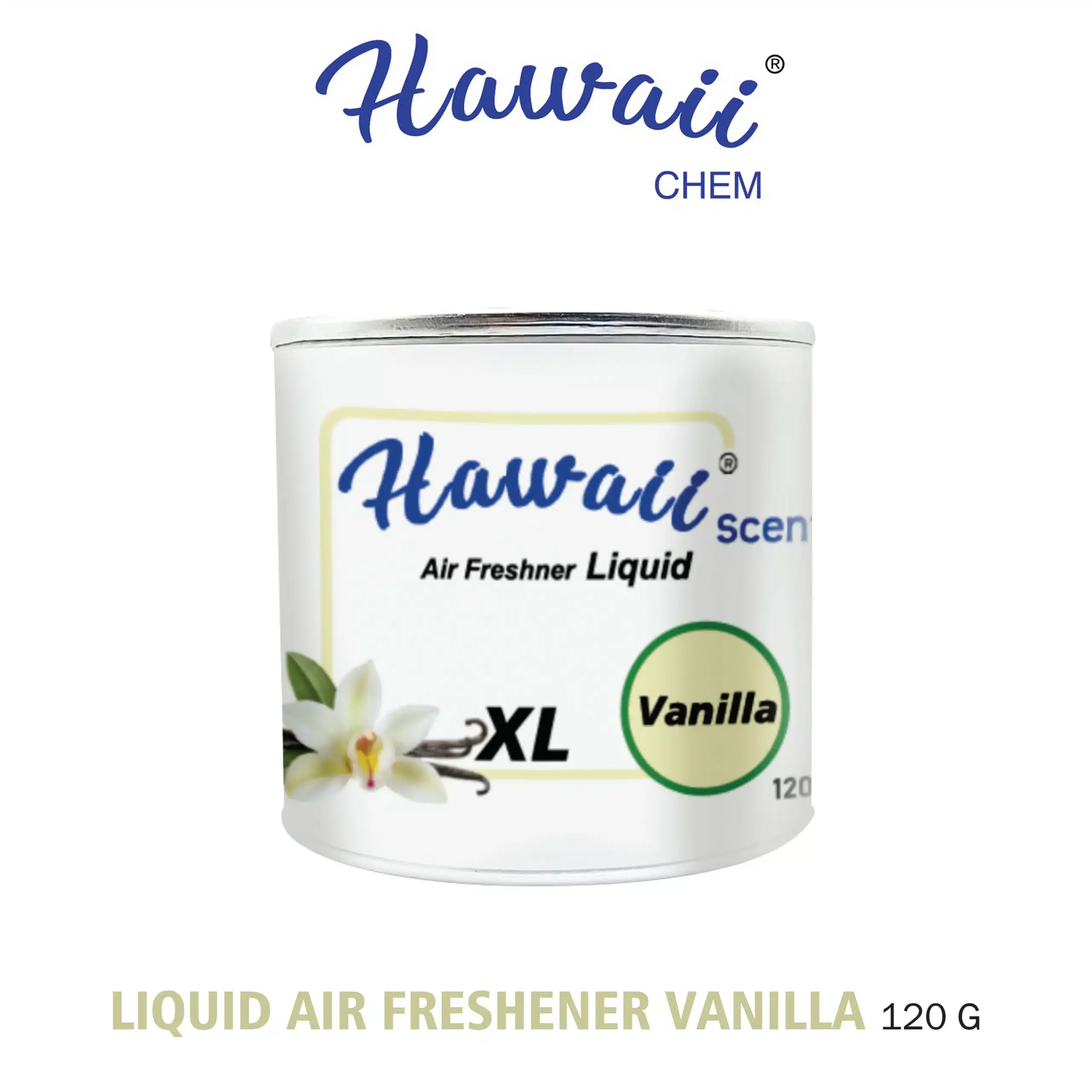 Air Freshener Liquid Gel Hawaii 120g Vanilla-AF1028-C