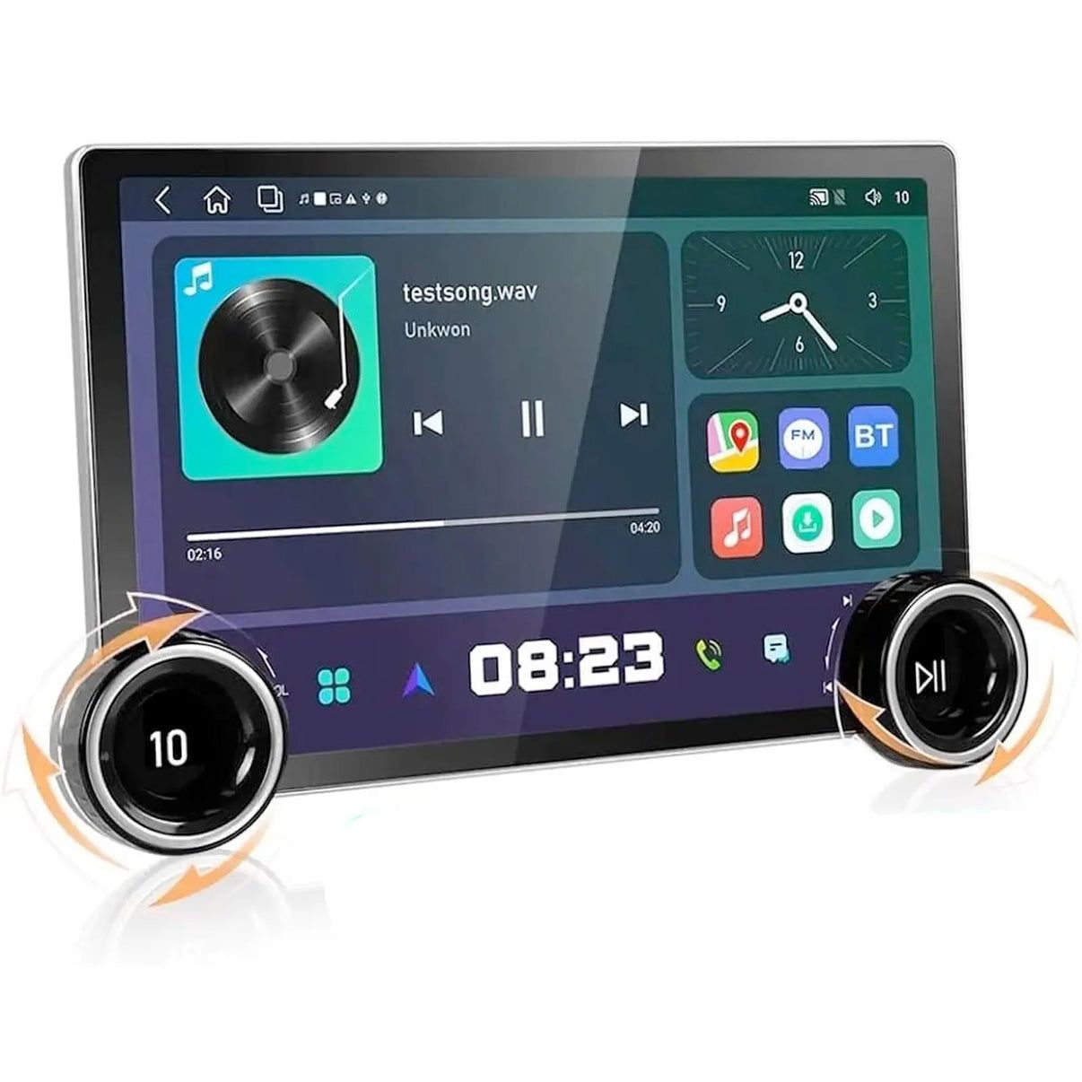 Car Radio Universal Android Dual Knob Diamond 2k 10.1"-UD1