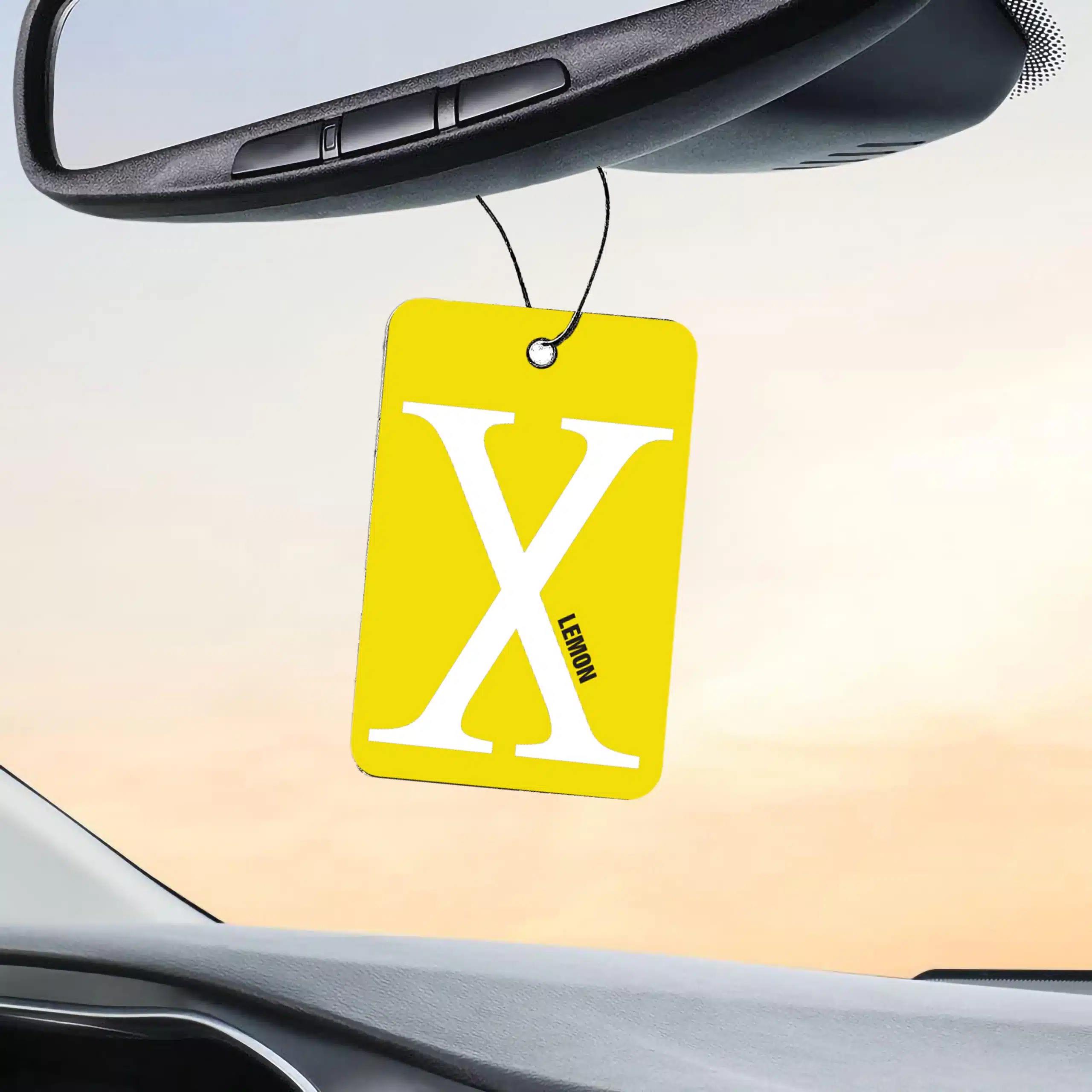 Air Freshener Byson Aroma Valley Hanging paper Lemon-AF1026-C