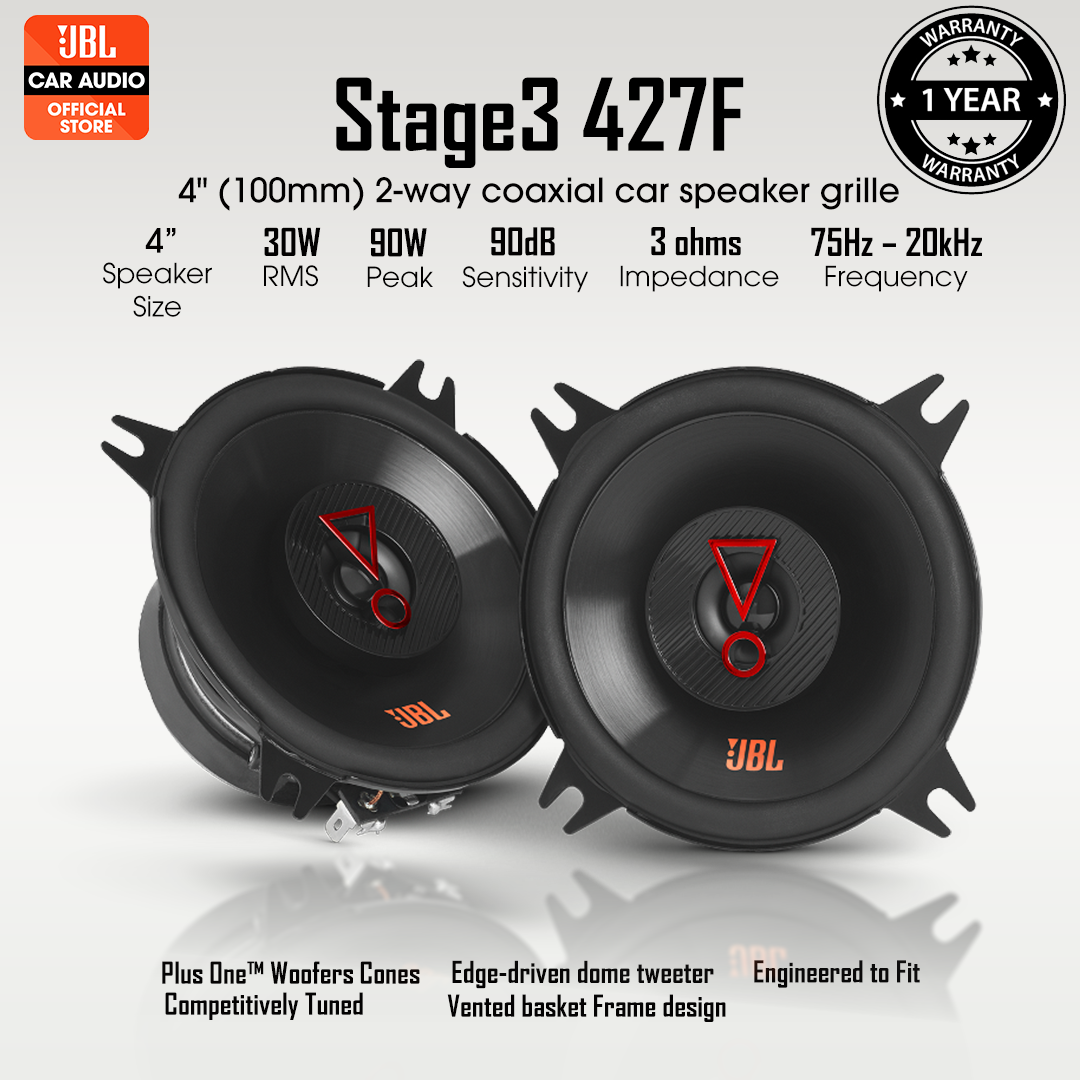 Car Speakers Round Stage 3 JBL-427F