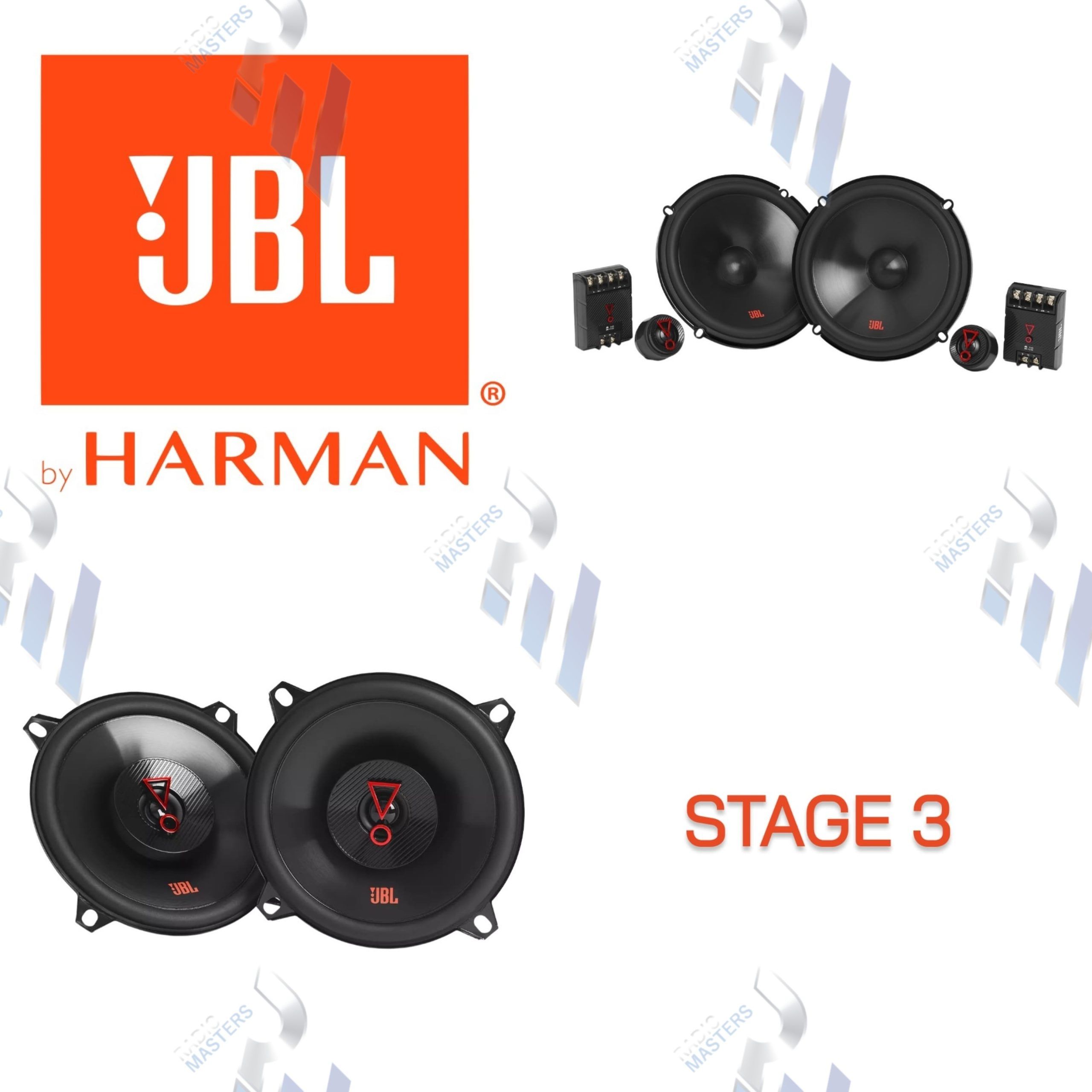 Car Speakers Round Stage 3 JBL-427F
