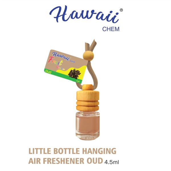 Air Freshener Little Hanging Bottle Hawaii Oud AF1027-E 4.5ml