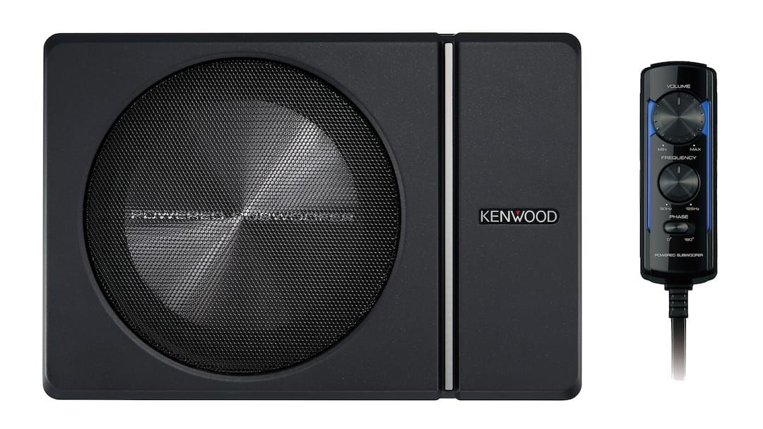 Underseat Subwoofer Kenwood 8" 250W-KSC-PSW8