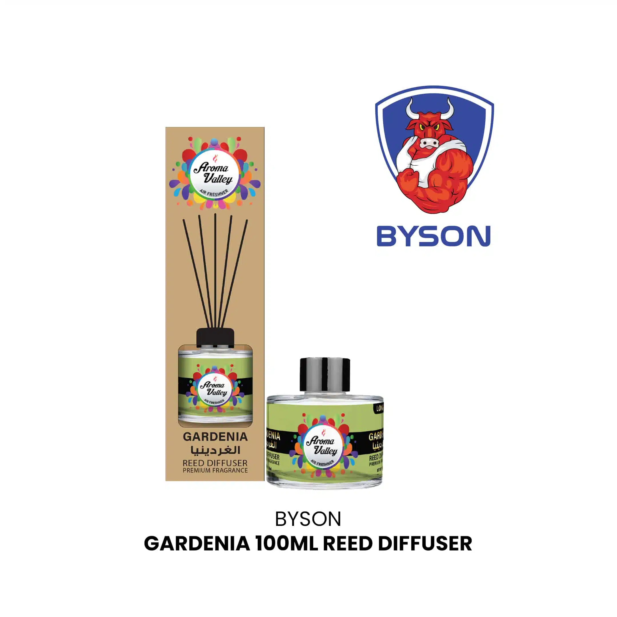 Reed Diffuser Aroma Valley Byson 100ml Gardenia- AF1095-GRD
