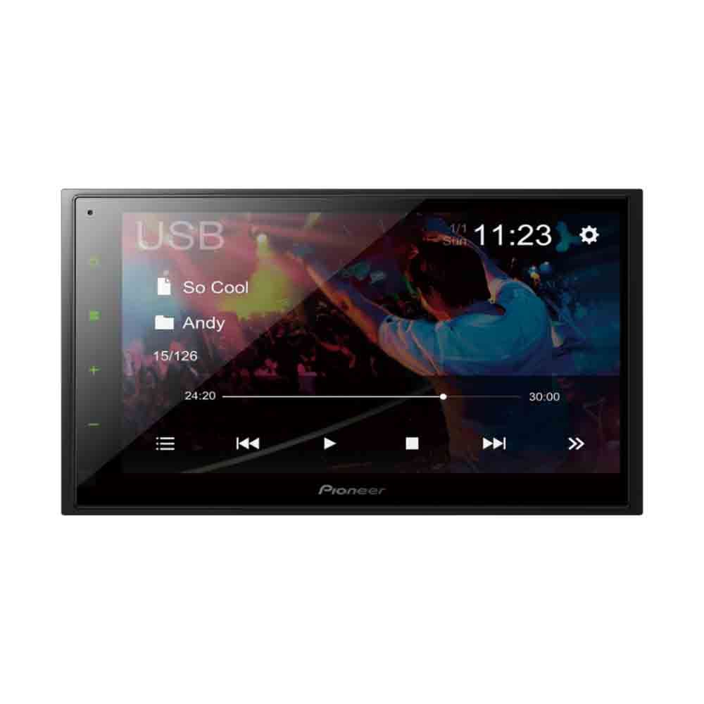 Car Radio Pioneer Double Din 6.8'-DMH-A345BT
