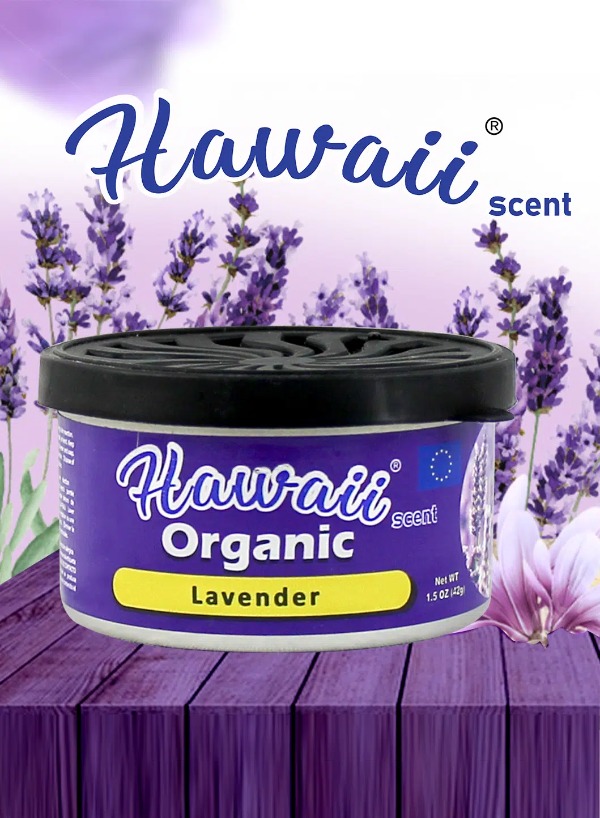 Air Freshener Organic can Hawaii Lavender AF965-F