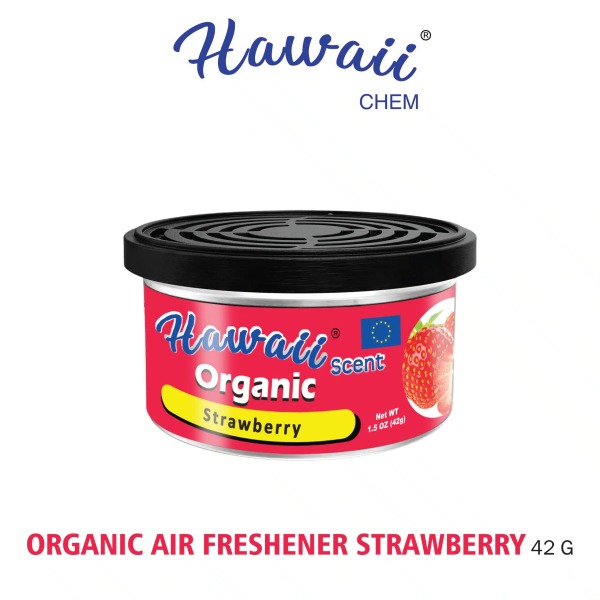 Air Freshener Organic can Hawaii Strawberry AF965-A