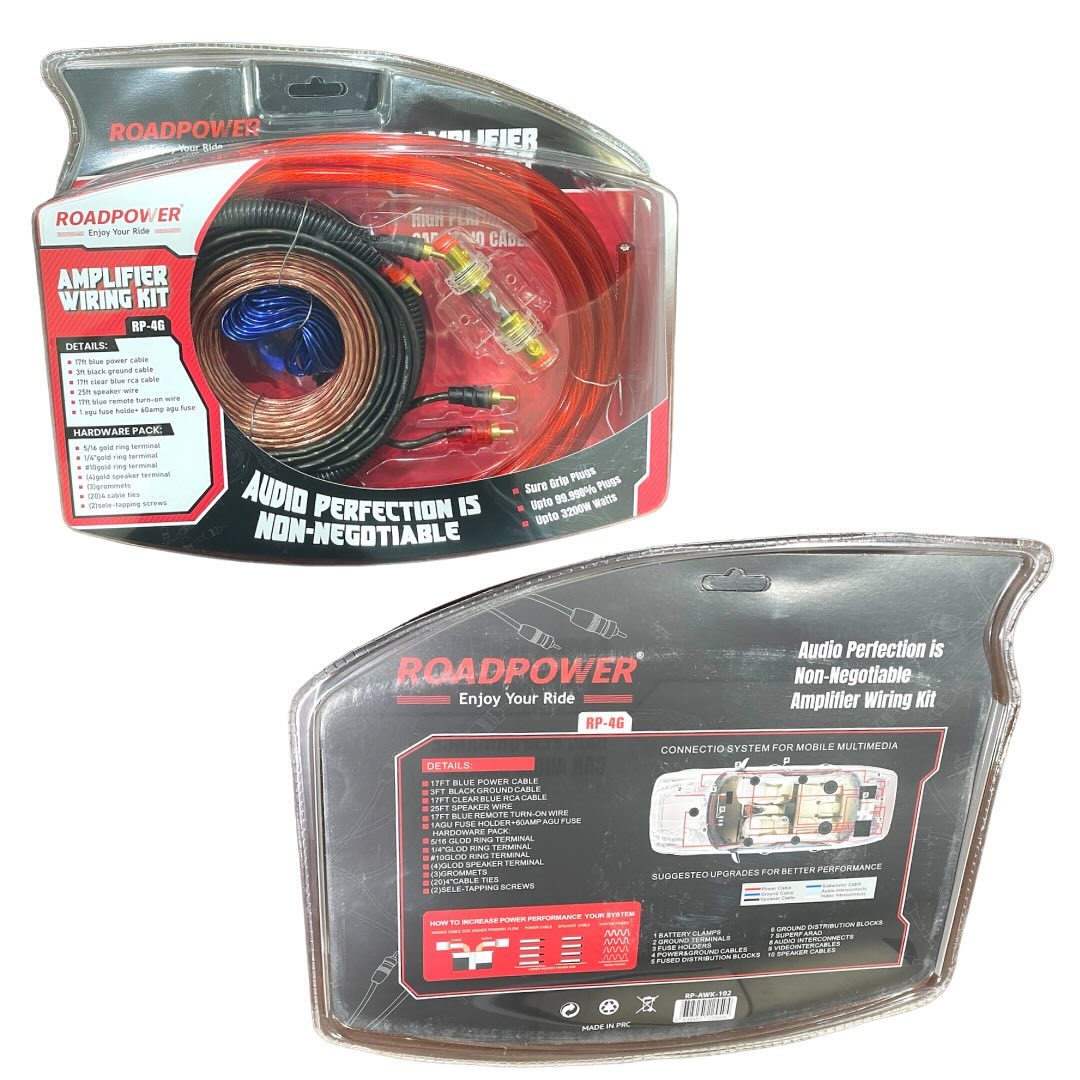 Car Radio Amplifier wiring kit Roadpower-AMP1