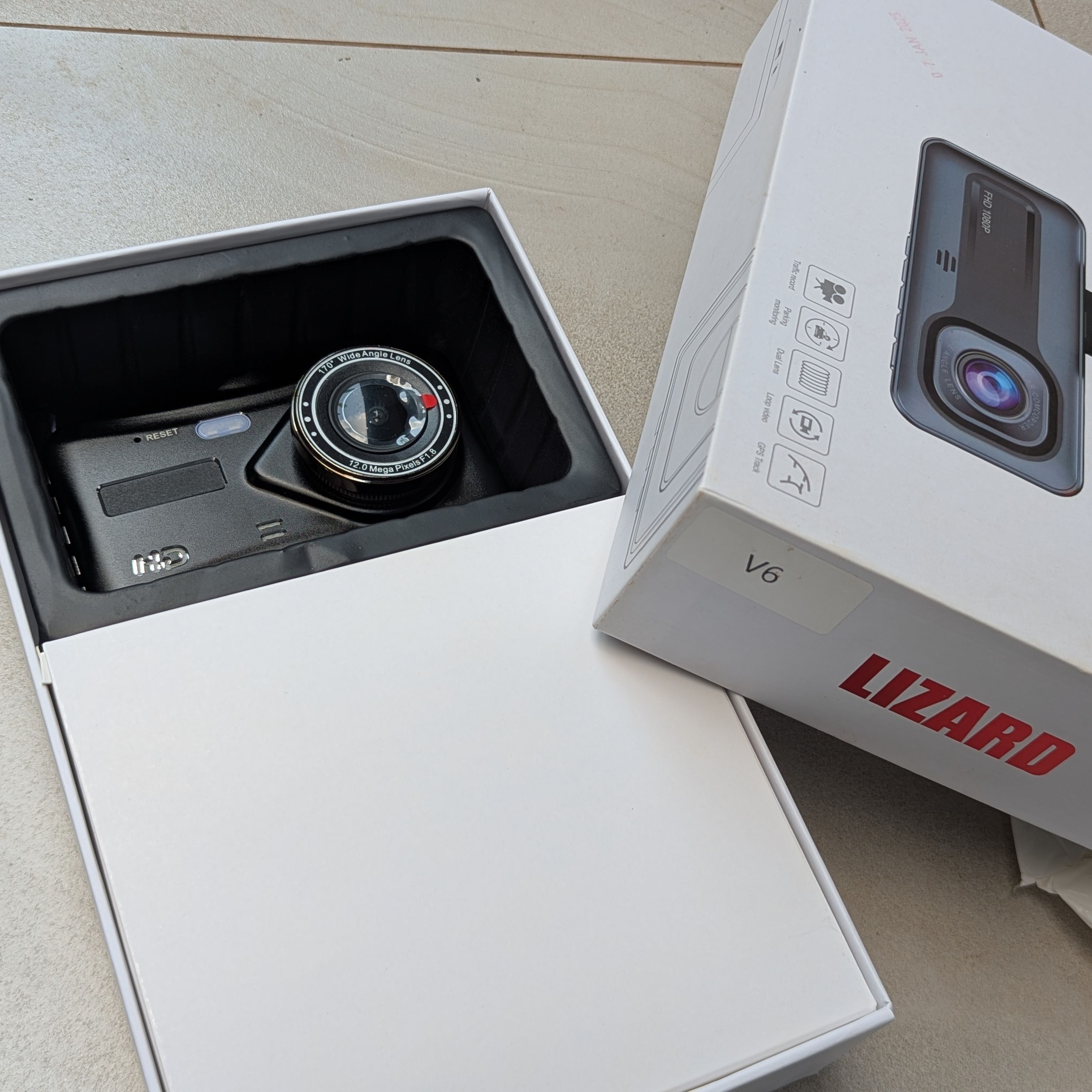 Dashboard Camera Lizard-V6