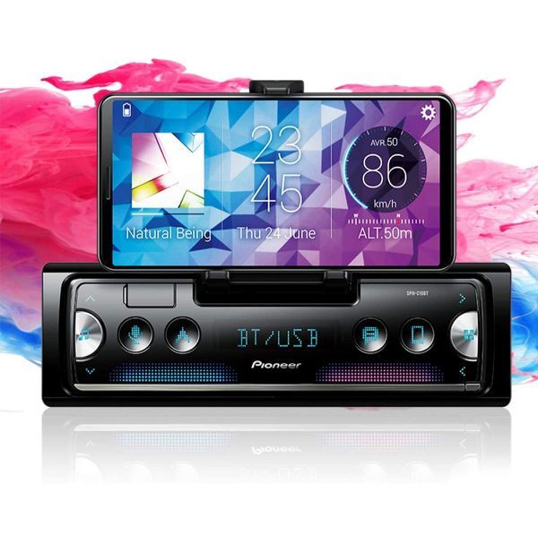 Car Radio Pioneer Single Din-SPH-C10BT