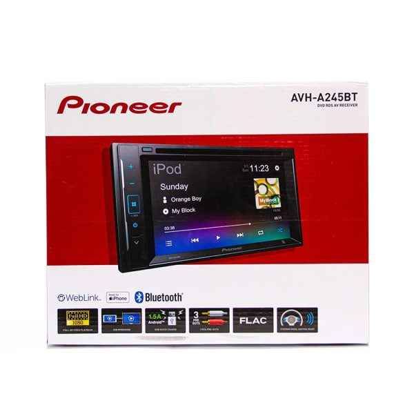 Car Radio Pioneer Double Din 6.2'-DMH-A245BT