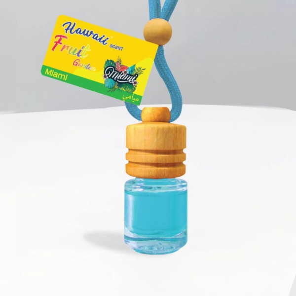 Air Freshener Little Hanging Bottle Hawaii Miami AF1027-C 4.5ml