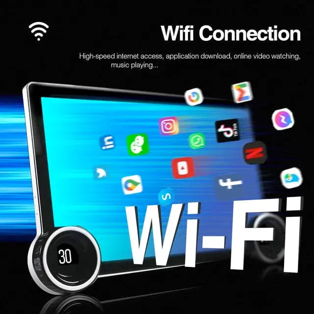 Car Radio Universal Android Dual Knob Diamond 2k 10.1"-UD1