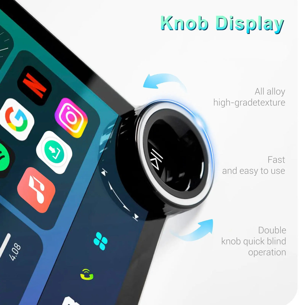 Car Radio Universal Android Dual Knob Diamond 2k 10.1"-UD1