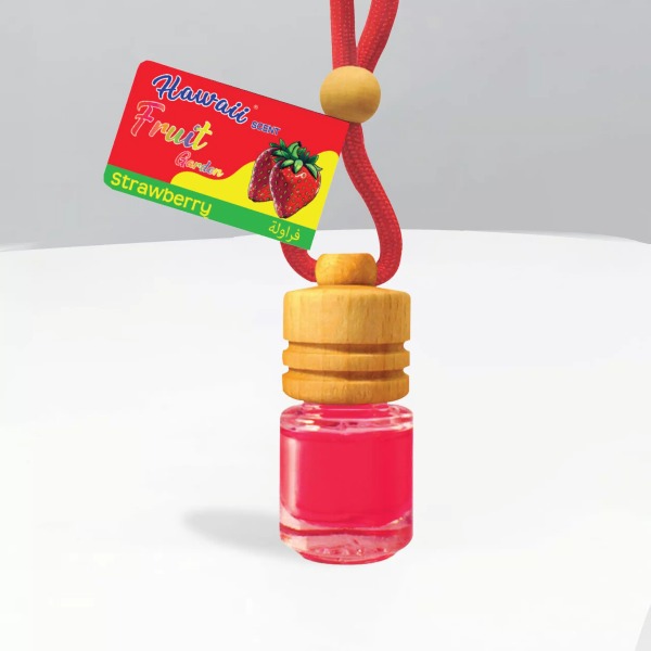 Air Freshener Little Hanging Bottle Hawaii Strawberry AF1027-D 4.5ml